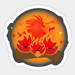 Too Hot For Fireball Sticker